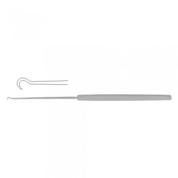 Hartmann Ear Hook Sharp Stainless Steel, 16 cm - 6 1/4"